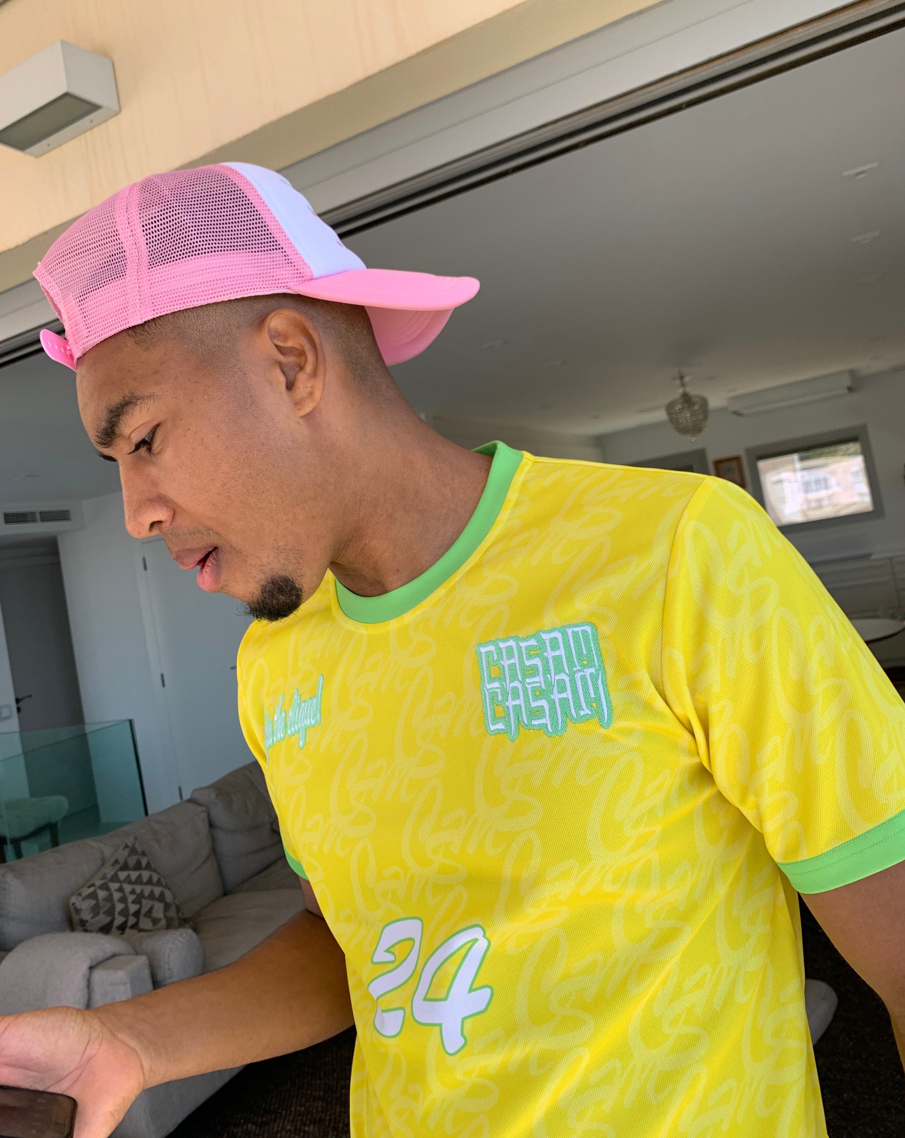 BRAZIL CLIQUE JERSEY PINEAPPLE