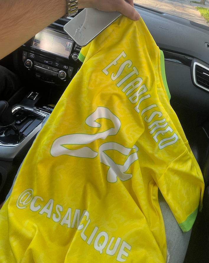 BRAZIL CLIQUE JERSEY PINEAPPLE