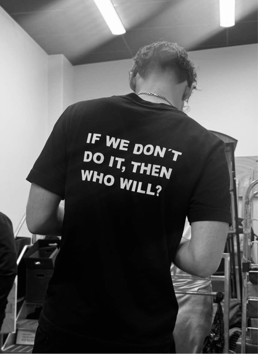WHO WILL? BLACK TEE